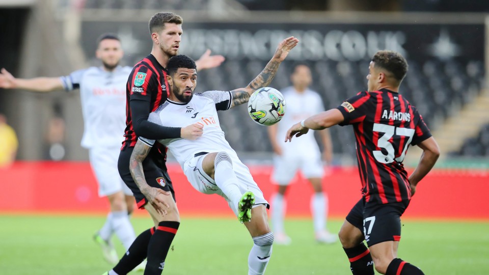 Bournemouth cup Josh Ginnelly