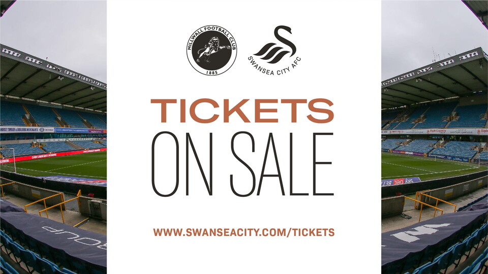 Tickets on sale for Millwall away