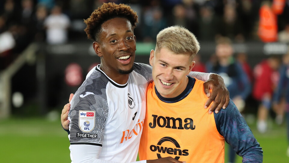 Jamal Lowe and Cam Congreve