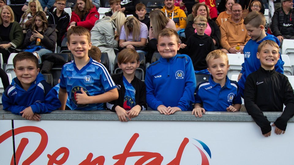 Grassroots team at Swansea City 