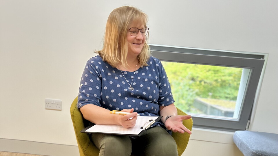 Dr Susie Black at Maggie's 