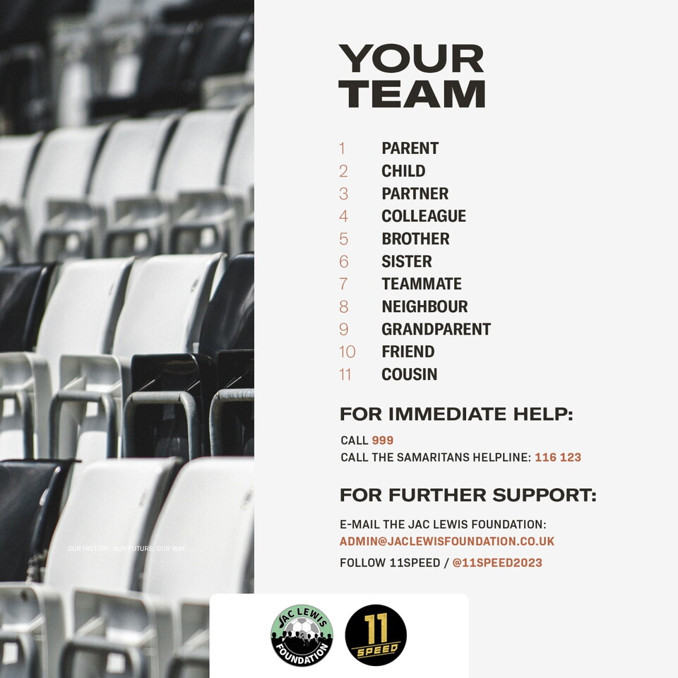 If you need immediate help call 999