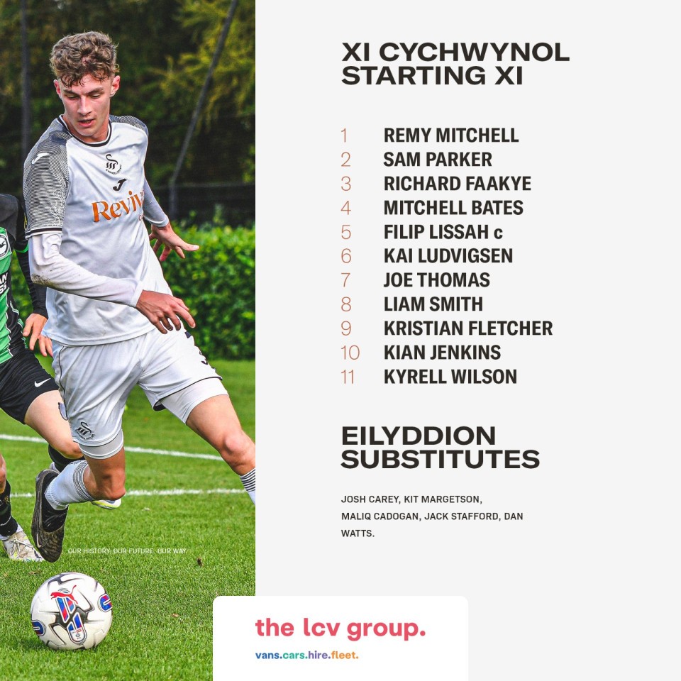 Swansea City line-up