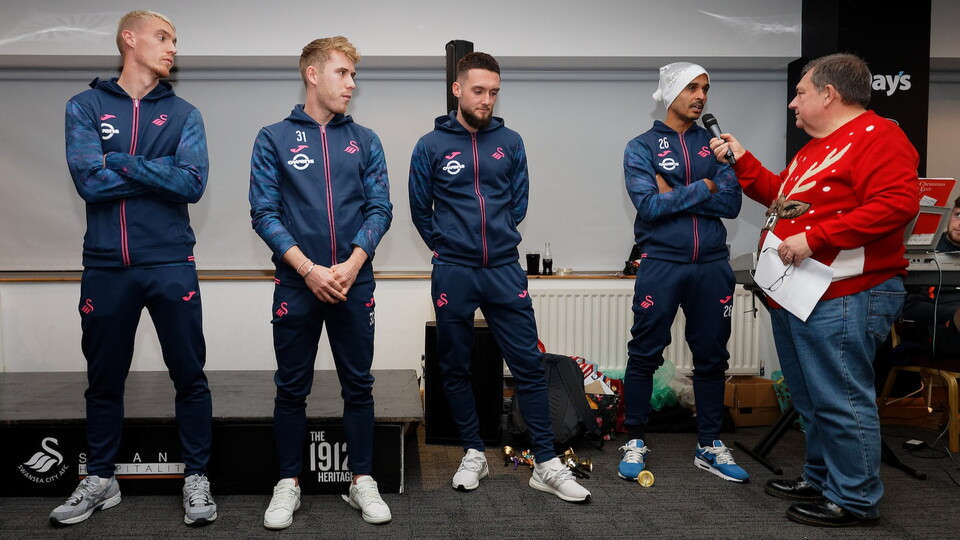 Jay Fulton, Ollie Cooper, Matt Grimes and Kyle Naughton chat to Kev Johns