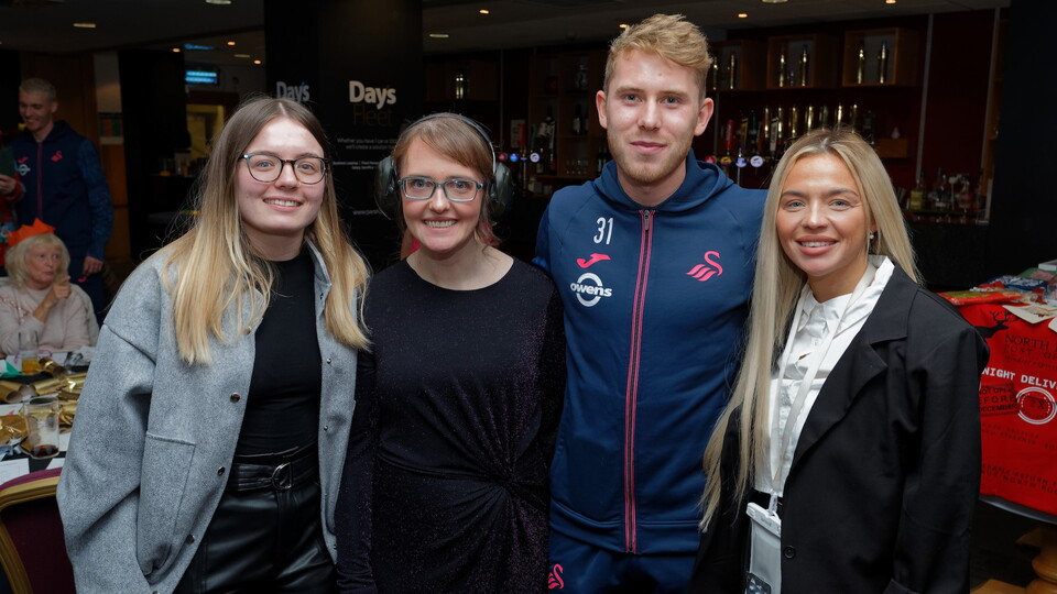Ollie Cooper and fans 