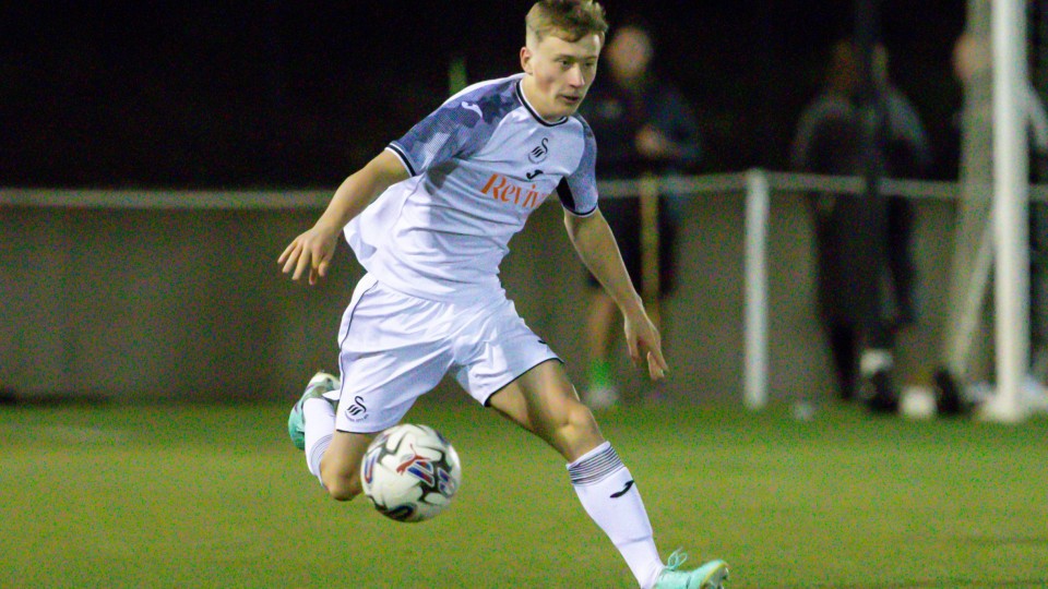 Jacob Cook against Fulham