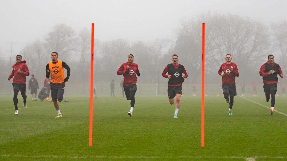 Gallery | Preparations ahead of Blackburn Rovers