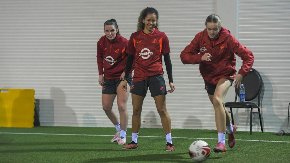 Gallery | Training ahead of Bute Energy Welsh Cup semi-final