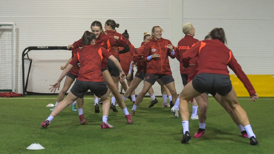 Gallery | Training ahead of Bute Energy Welsh Cup semi-final