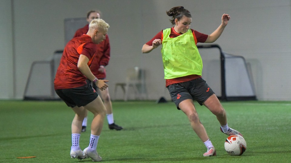 Gallery | Training ahead of Bute Energy Welsh Cup semi-final