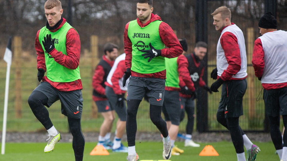 Gallery | Preparations ahead of Blackburn Rovers