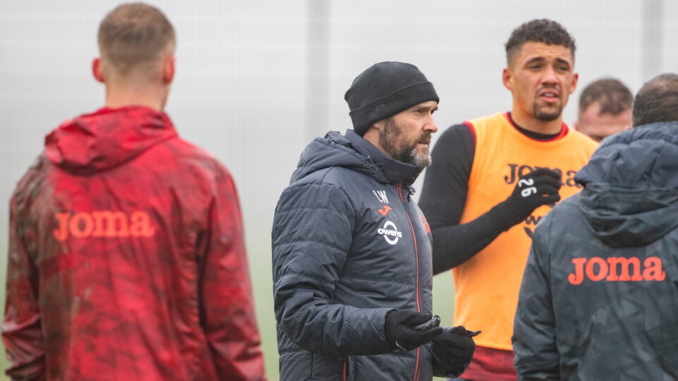 Gallery | Preparations ahead of Blackburn Rovers