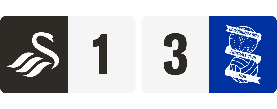 Match Report, Swansea City Under 18, 1, Birmingham City Under 18, 3