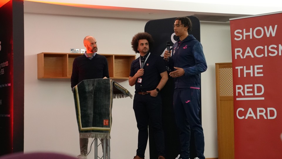 Bashir Humphreys and Luke Williams answer questions