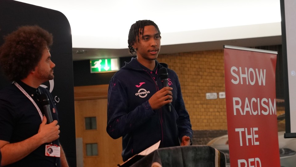 Bashir Humphreys answers questions