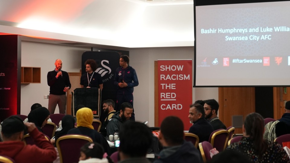 Bashir Humphreys and Luke Williams answer questions
