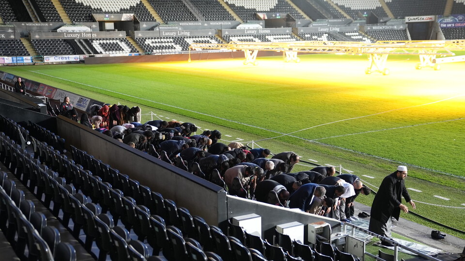 Pitch side prayers