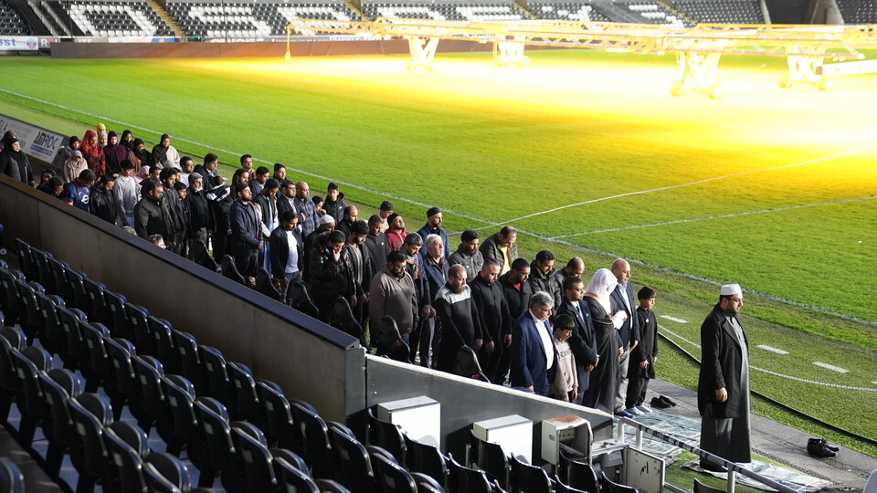 Pitch side prayers