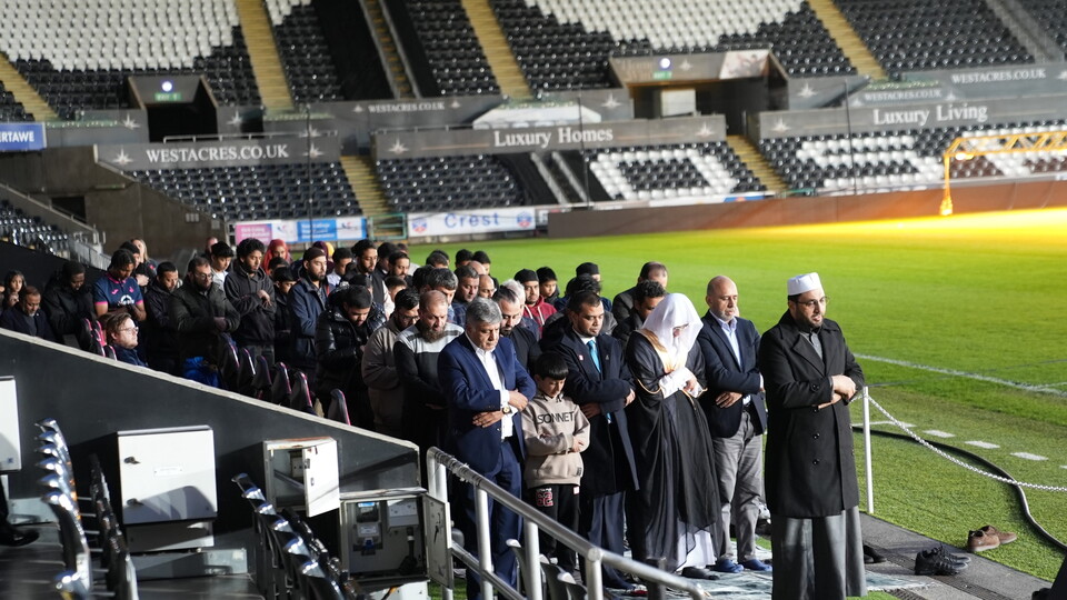 Pitch side prayers