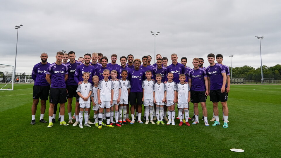 Swansea City Under-nines vs First Team