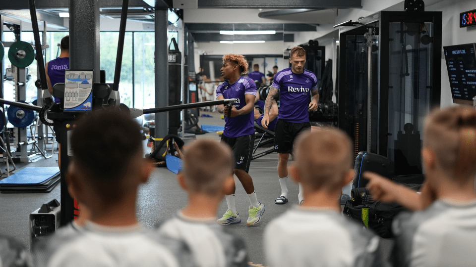 Swansea City Under-nines vs First Team