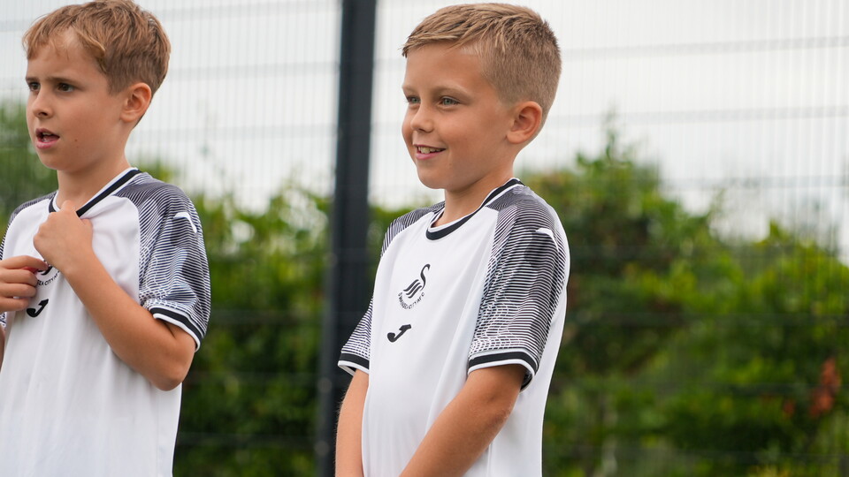 Swansea City Under-nines vs First Team