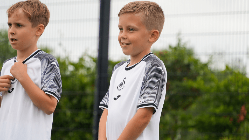 Swansea City Under-nines vs First Team