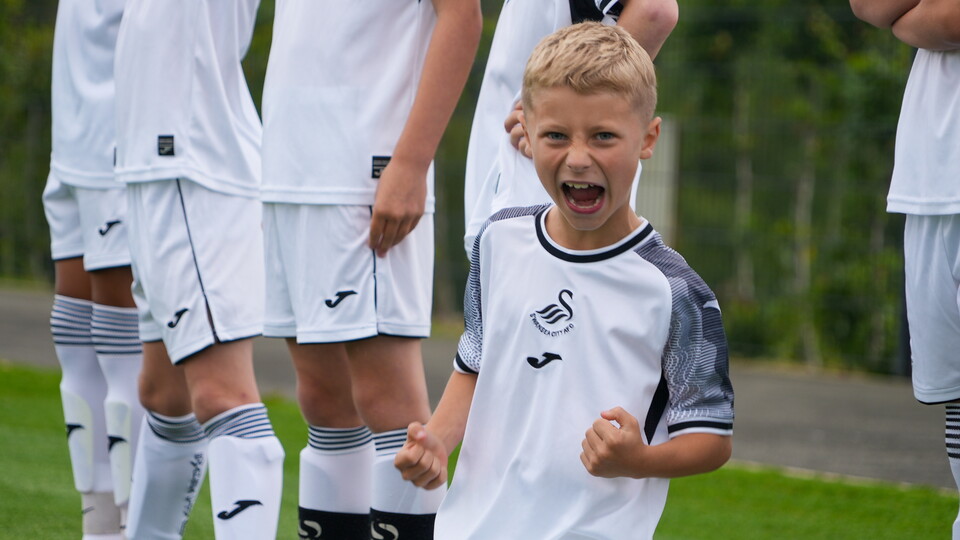 Swansea City Under-nines vs First Team