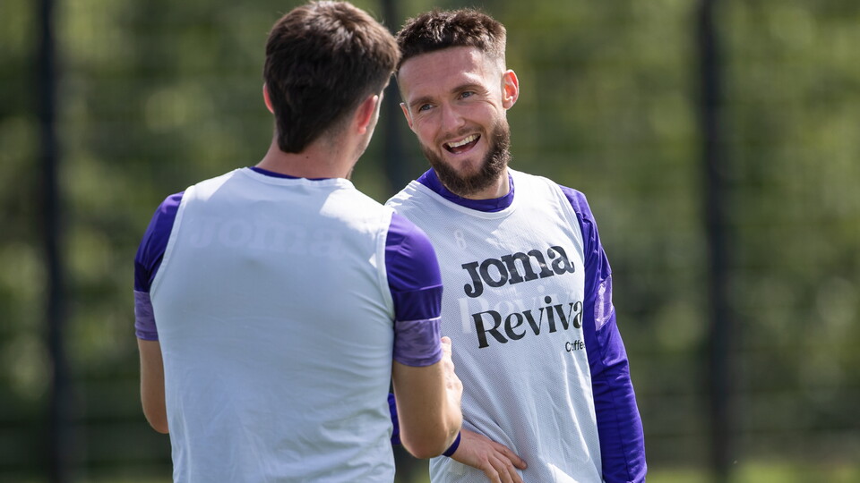 Training ahead of the south Wales derby