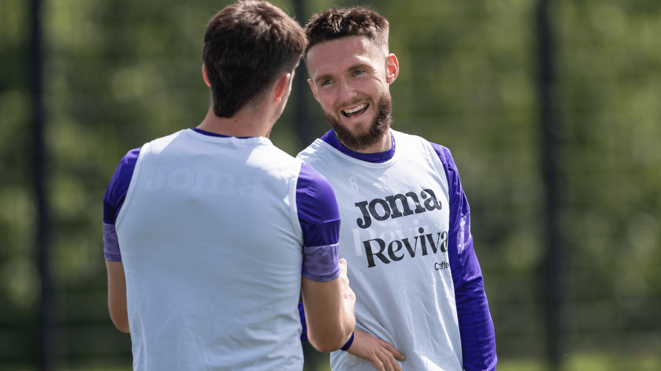 Training ahead of the south Wales derby