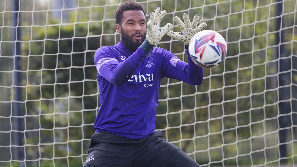 Training ahead of the south Wales derby