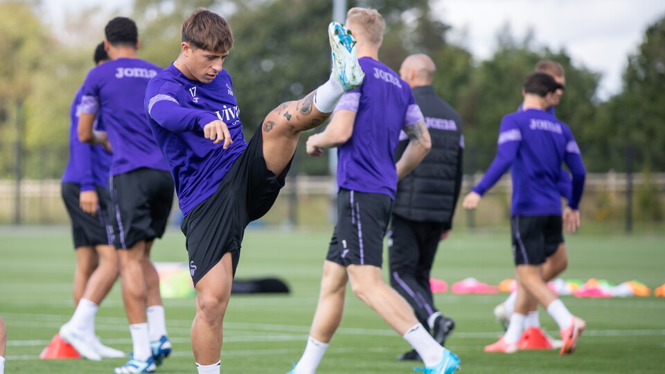 Training ahead of the south Wales derby