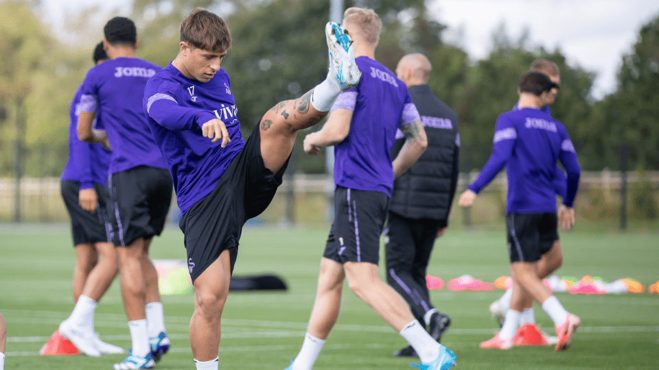 Training ahead of the south Wales derby