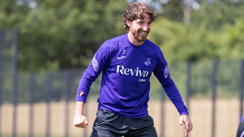 Training ahead of the south Wales derby