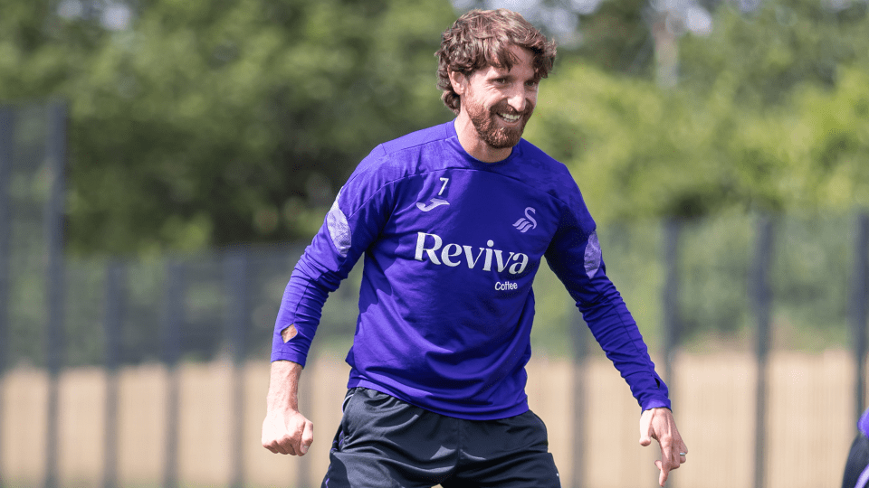 Training ahead of the south Wales derby