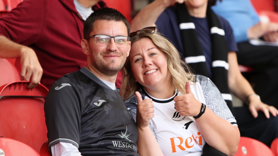 Fan gallery | Middlesbrough v Swansea City
