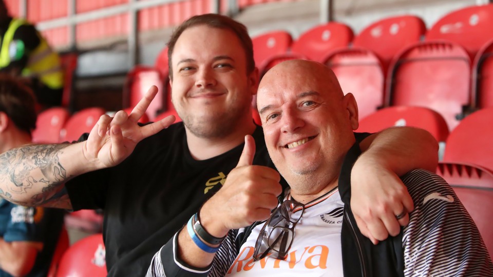 Fan gallery | Middlesbrough v Swansea City