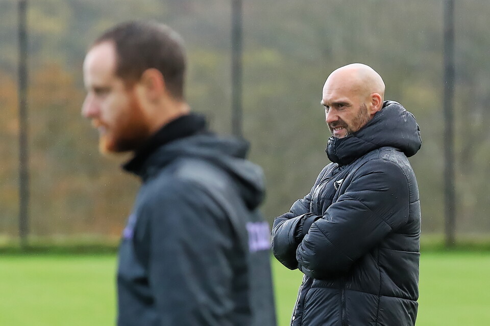 Training ahead of Oxford United