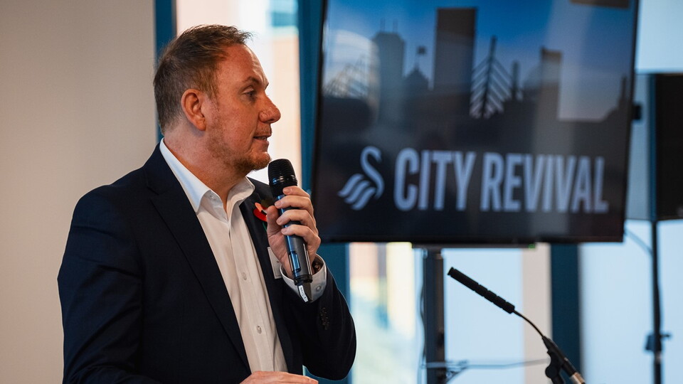 Leader of Swansea Council, Rob Stewart