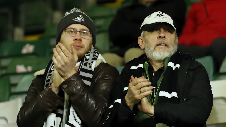 Fan gallery | Plymouth Argyle v Swansea City