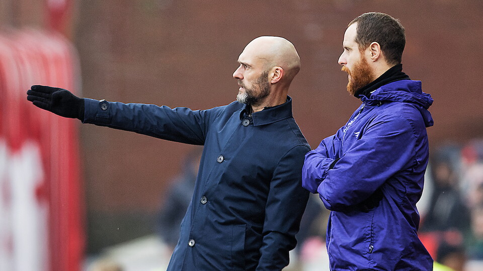 Luke Williams at Stoke