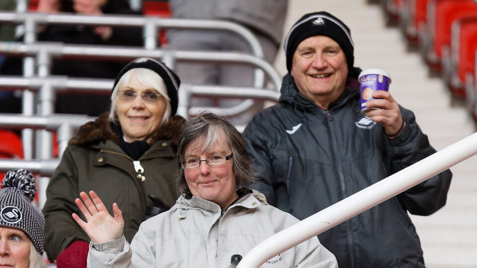 Fan gallery | Stoke v Swans