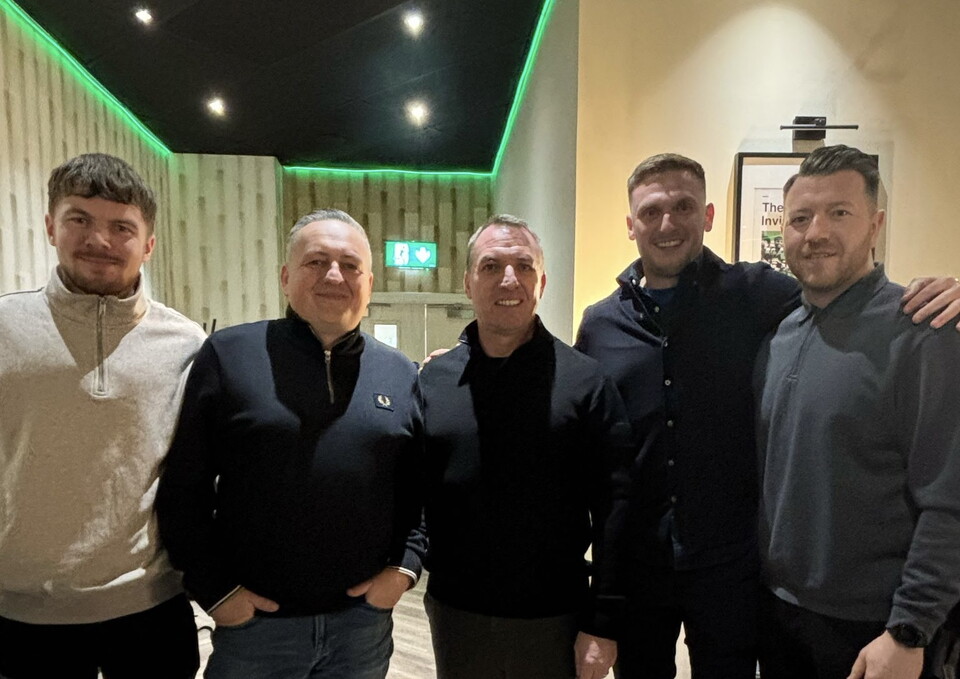 Coaches with Brendan Rodgers