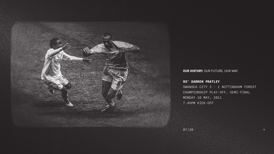 20 years at the Swansea.com Stadium