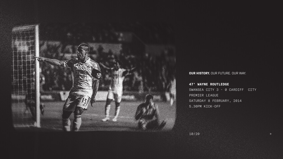 20 years at the Swansea.com Stadium