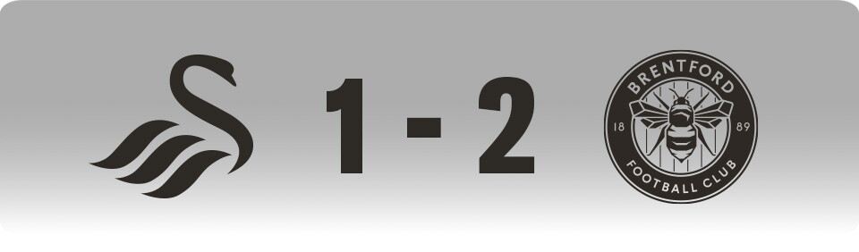 Swansea 1, Brentford 2