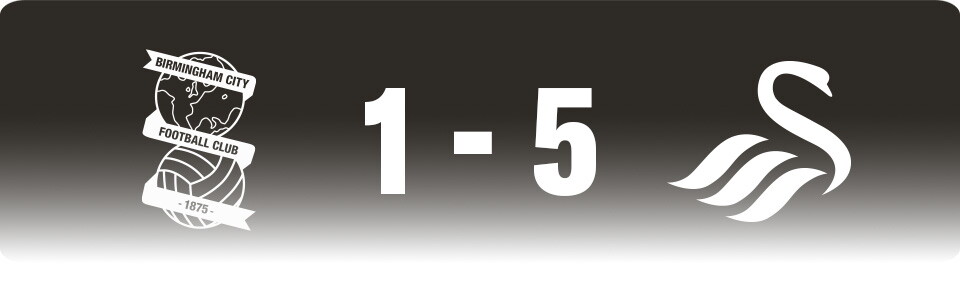 Birmingham City 1, Swansea 5
