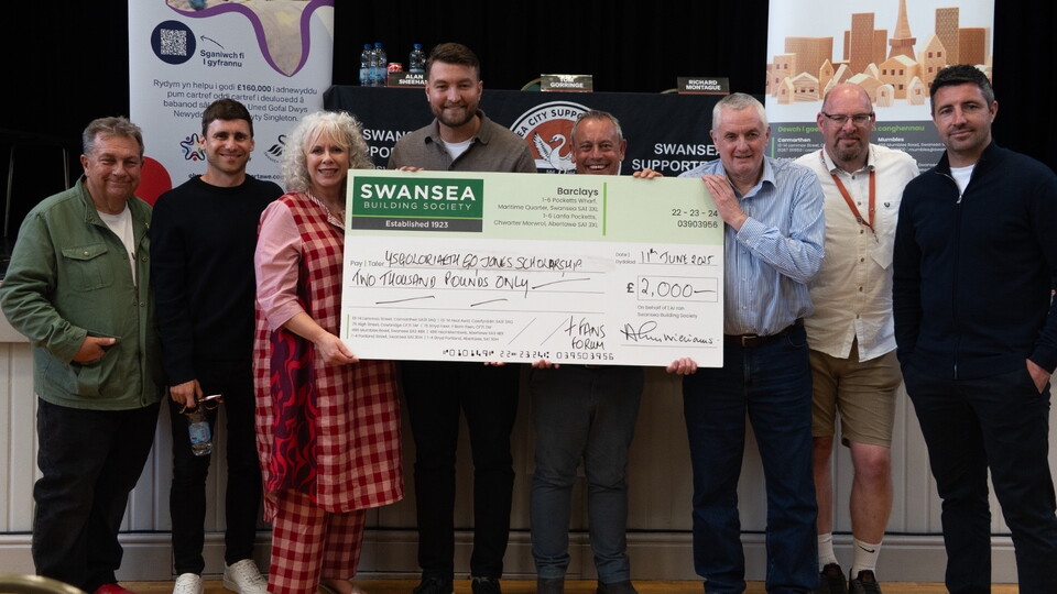 GO Jones Scholarship Cheque