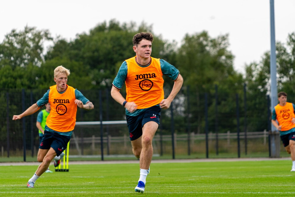 Bobby Wales training