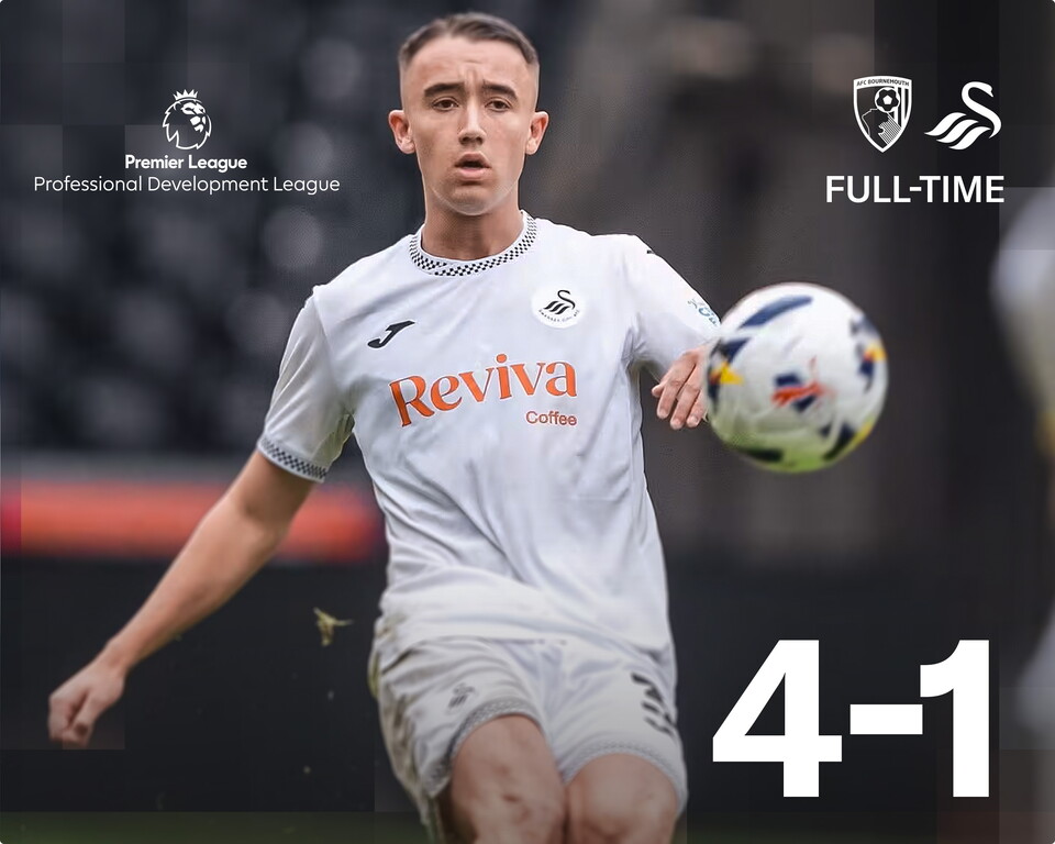 Bournemouth U21s 4, Swansea City U21s 1